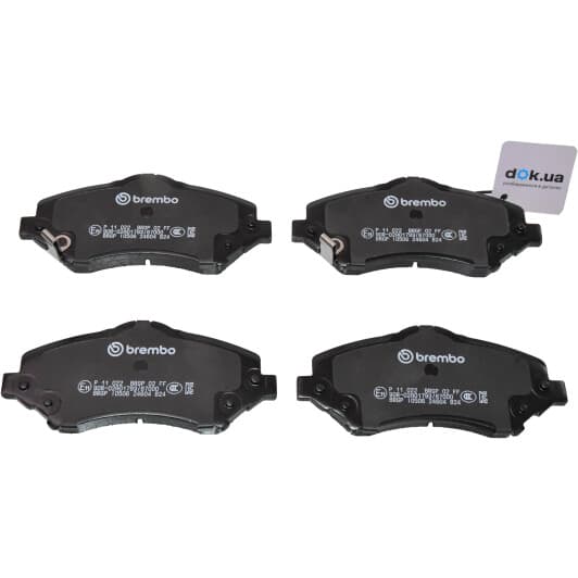 P 11 022 Brembo Гальмівні колодки