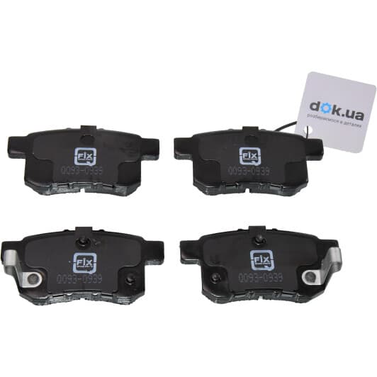 Q0930939 Q-Fix Тормозные колодки для Honda Accord