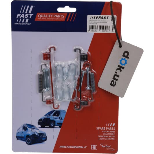 FT32326 Fast Монтажный комплект барабанных тормозных колодок