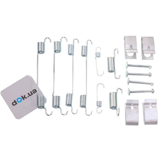 1050722 OJD (Quick Brake) Монтажний комплект барабанних гальмівних колодок