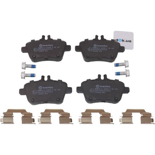 p50140 Brembo Тормозные колодки