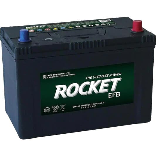 Акумулятор Rocket 6 CT-95-R EFB Start Stop EFBT110L