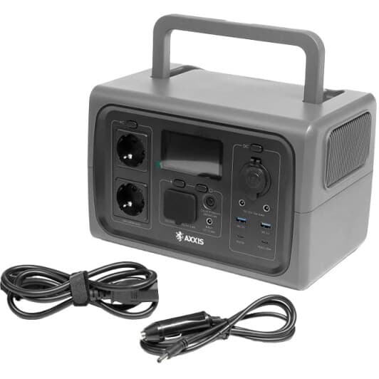 Зарядная станция Axxis PowerHouse AXXIS-512 600 W 512Wh / 20000mAh