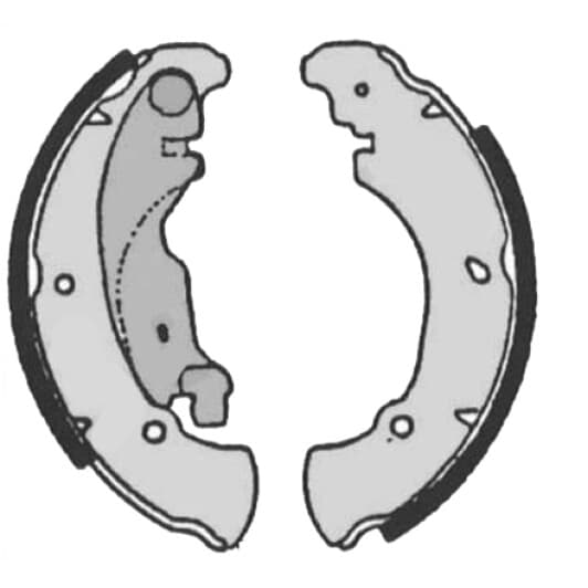 BC07160 Starline Тормозные колодки