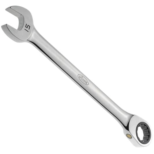 Ключ комбинированный трещоточный Vigor V1026 I-образный 15 мм