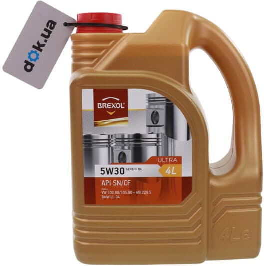 Brexol Ultra 5W-30 (4 л) моторное масло