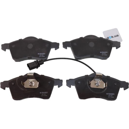 rp1391 RAISO Тормозные колодки для Volkswagen Transporter