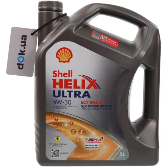 Масло Shell Helix Ultra ECT MULTI 5W-30
