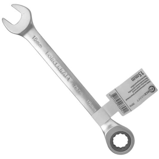 Ключ комбинированный трещоточный Forcekraft FK-75715 I-образный 15 мм