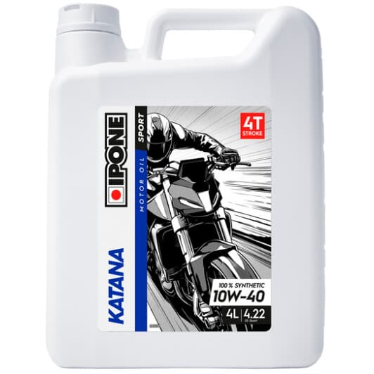 Моторное масло 4T Ipone Katana 10W-40 синтетическое