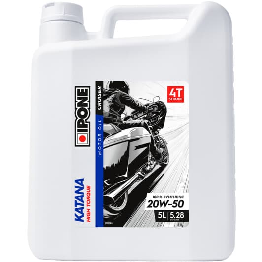 Моторное масло 4T Ipone Katana High Torque 20W-50 синтетическое
