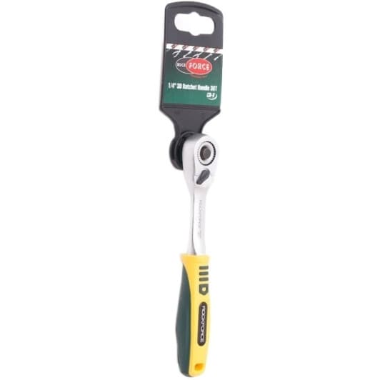 Трещотка Rockforce RF-802223D с плавающим механизмом 1/4" 30 зубцов