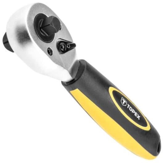 Трещотка Topex 38D543 1/2"x3/8" 72 зубца 175 мм