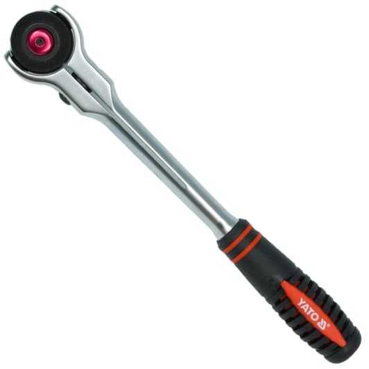 Трещотка Yato YT-0722 с шарниром 1/2" 72 зубца 280 мм