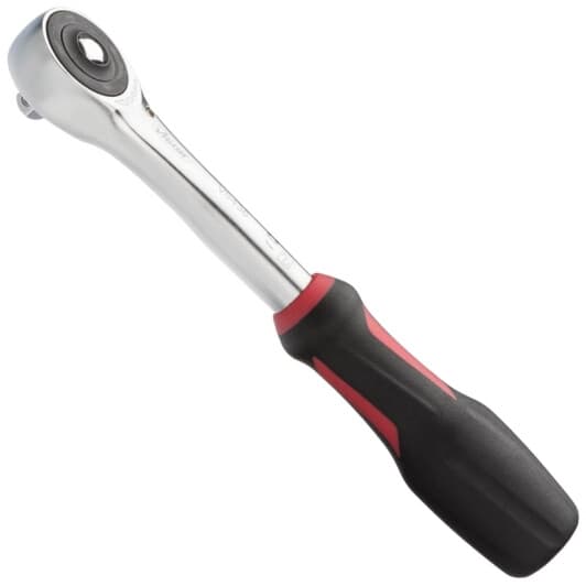 Трещотка Vigor V5436 с переставным посадочным квадратом 1/4" 72 зубца 176 мм