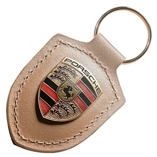 Брелок VAG з логотипом коричневий WAP0500980H