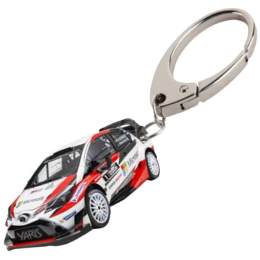 Брелок Toyota Yaris WRC черный + красный + белый TBMM11800R20