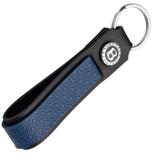 Брелок Bentley з логотипом синій BL1946