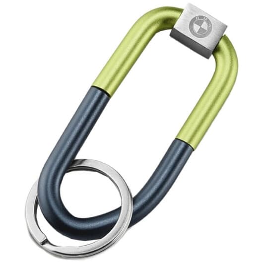 Брелок BMW Active Key Pendant з логотипом синій+жовтий 80272461021