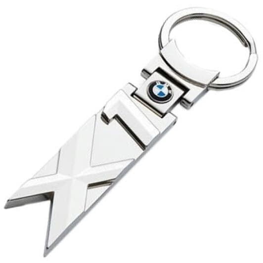 Брелок BMW X1 сірий 80232156846