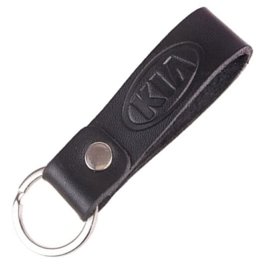 Брелок Vitol з логотипом Kia чорний 51514
