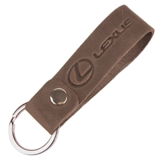 Брелок Vitol з логотипом Lexus коричневий 51521