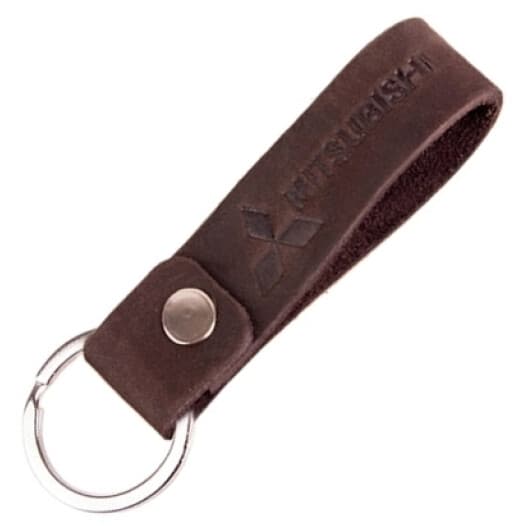 Брелок Vitol с логотипом Mitsubishi коричневый 51527