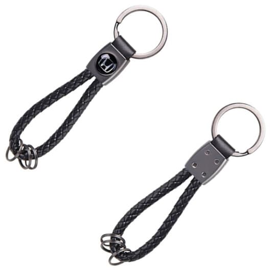 Брелок Vitol з логотипом Honda чорний 48814