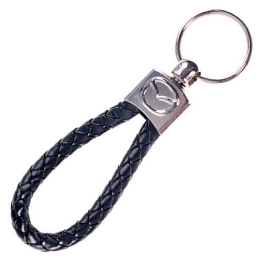 Брелок Vitol с логотипом Mazda серый + чёрный 48677