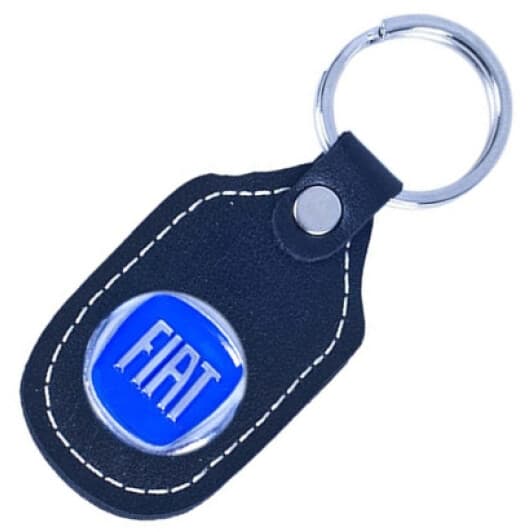 Брелок Vitol з логотипом Fiat чорний 28806