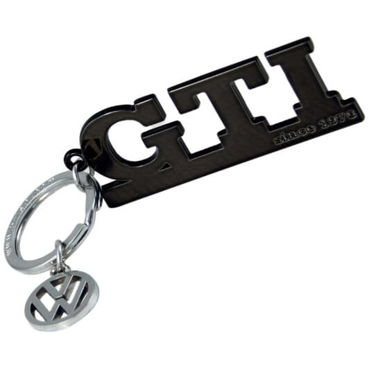 Брелок VAG GTI чорний GTIKH02