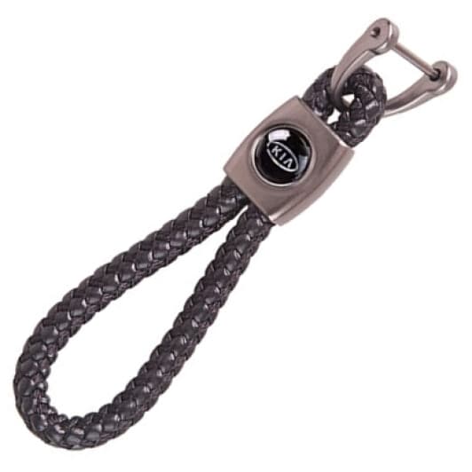 Брелок Vitol з логотипом Kia чорний 52695