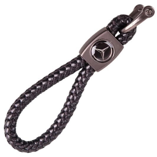 Брелок Vitol з логотипом Mercedes-Benz чорний 52692