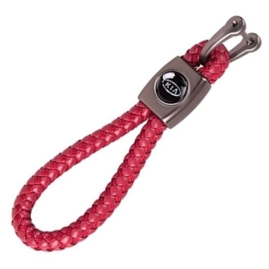 Брелок Vitol с логотипом Kia красный 52744