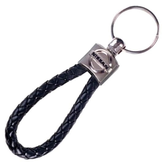 Брелок Vitol з логотипом Nissan чорний 48689