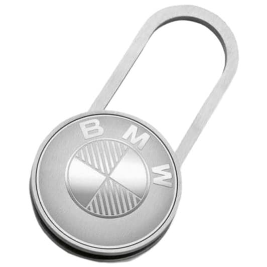 Брелок BMW / MINI з логотипом BMW сірий 80272466306