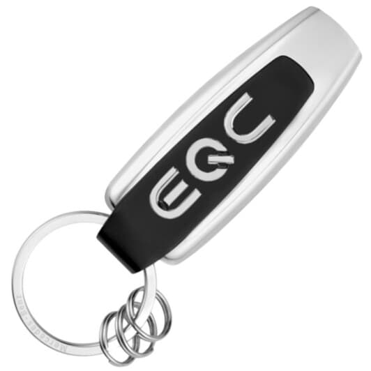 Брелок Mercedes-Benz / Smart серый + чёрный B66953962