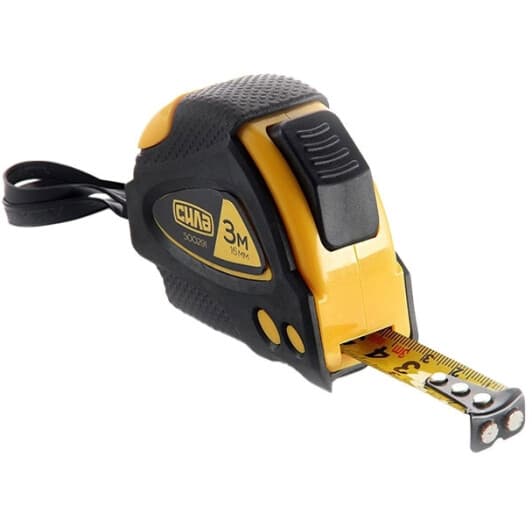 Рулетка Сила Супер Магнит 500291 3 м