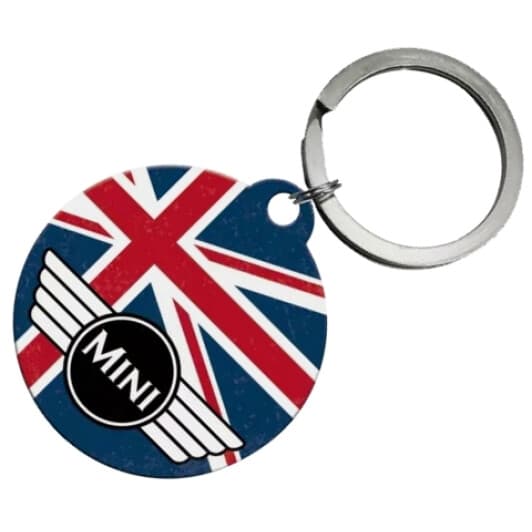 Брелок Nostalgic art Service Maniki с логотипом Mini белий + красный 48018