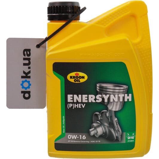 Олива Kroon Oil Enersynth (P)HEV 0W-16