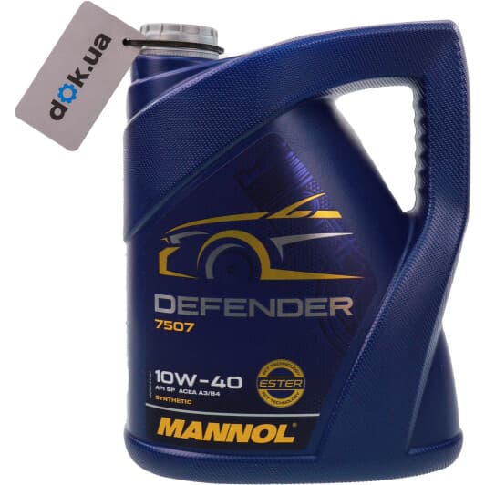 Mannol Defender 10W-40 (5 л) моторна олива