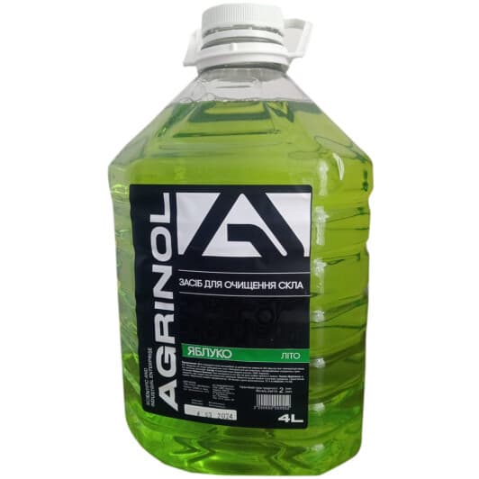 Омыватель стекла Agrinol летний 0 °С яблоко (4 л)