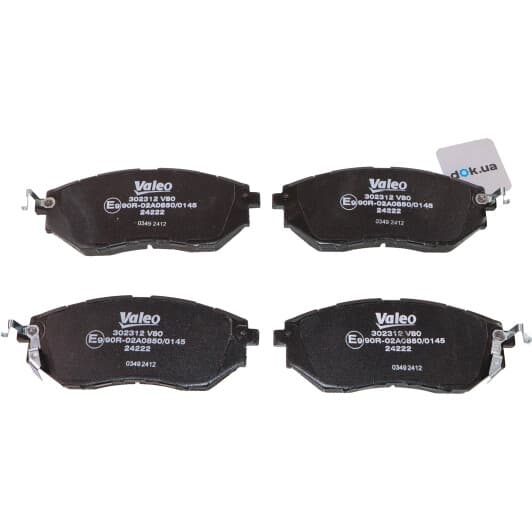 302312 Valeo Тормозные колодки