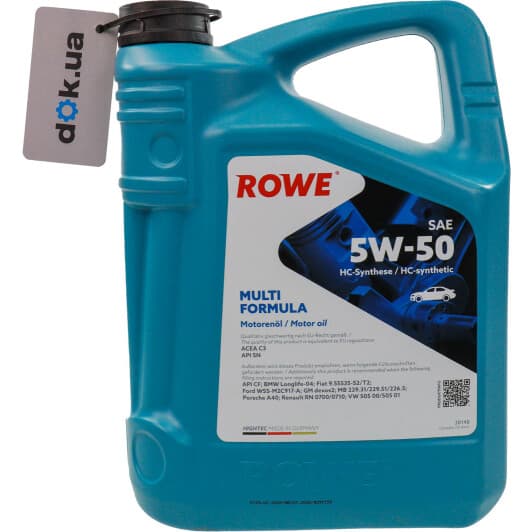 Rowe Multi Formula 5W-50 (5 л) моторна олива