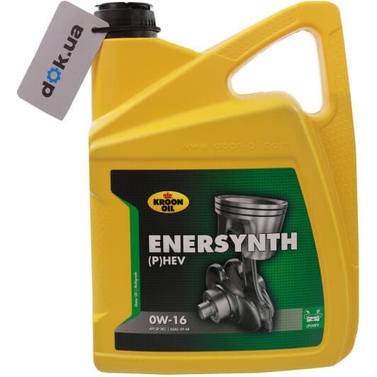 Олива Kroon Oil Enersynth (P)HEV 0W-16