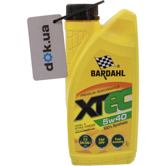 Bardahl XTEC 5W-40 (1 л) моторное масло