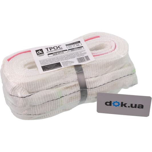 Трос буксирувальний Дорожная Карта DK46PP115 стрічка 11 т 5 м