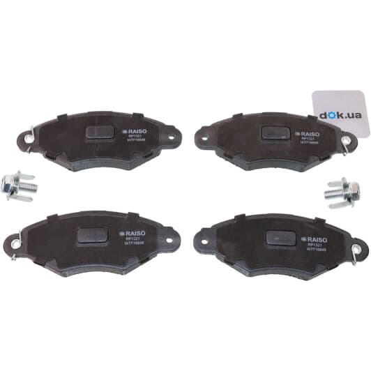 rp1321 RAISO Гальмівні колодки