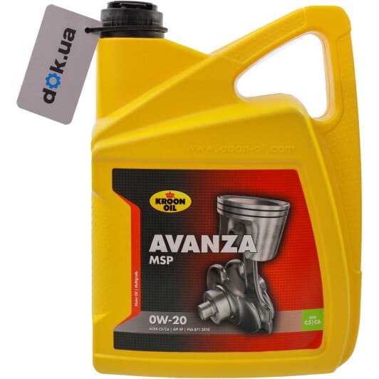 Олива Kroon Oil Avanza MSP 0W-20