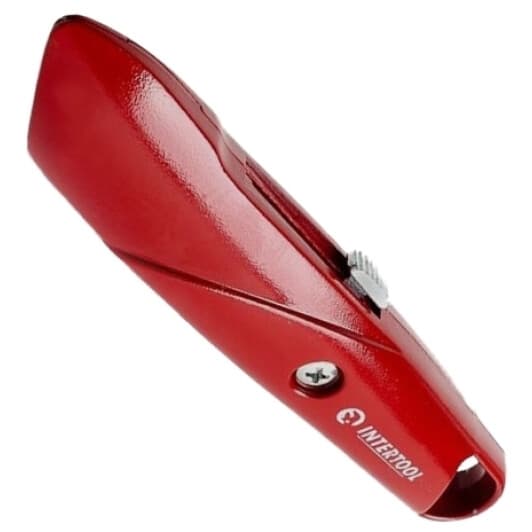 Нож монтажный Intertool HT-0505 монолитное лезвие